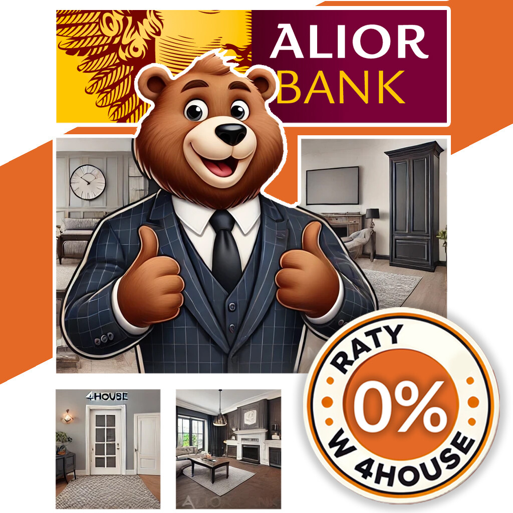 Raty 0% na podłogi i drzwi zewnętrzne w salonie 4House