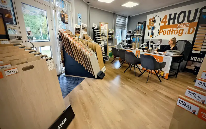 Wnętrze salonu 4House przy ul. Kołłątaja 17 w Sosnowcu