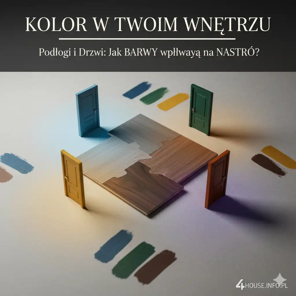 Dobór koloru drzwi i podłogi we wnętrzu mieszkania